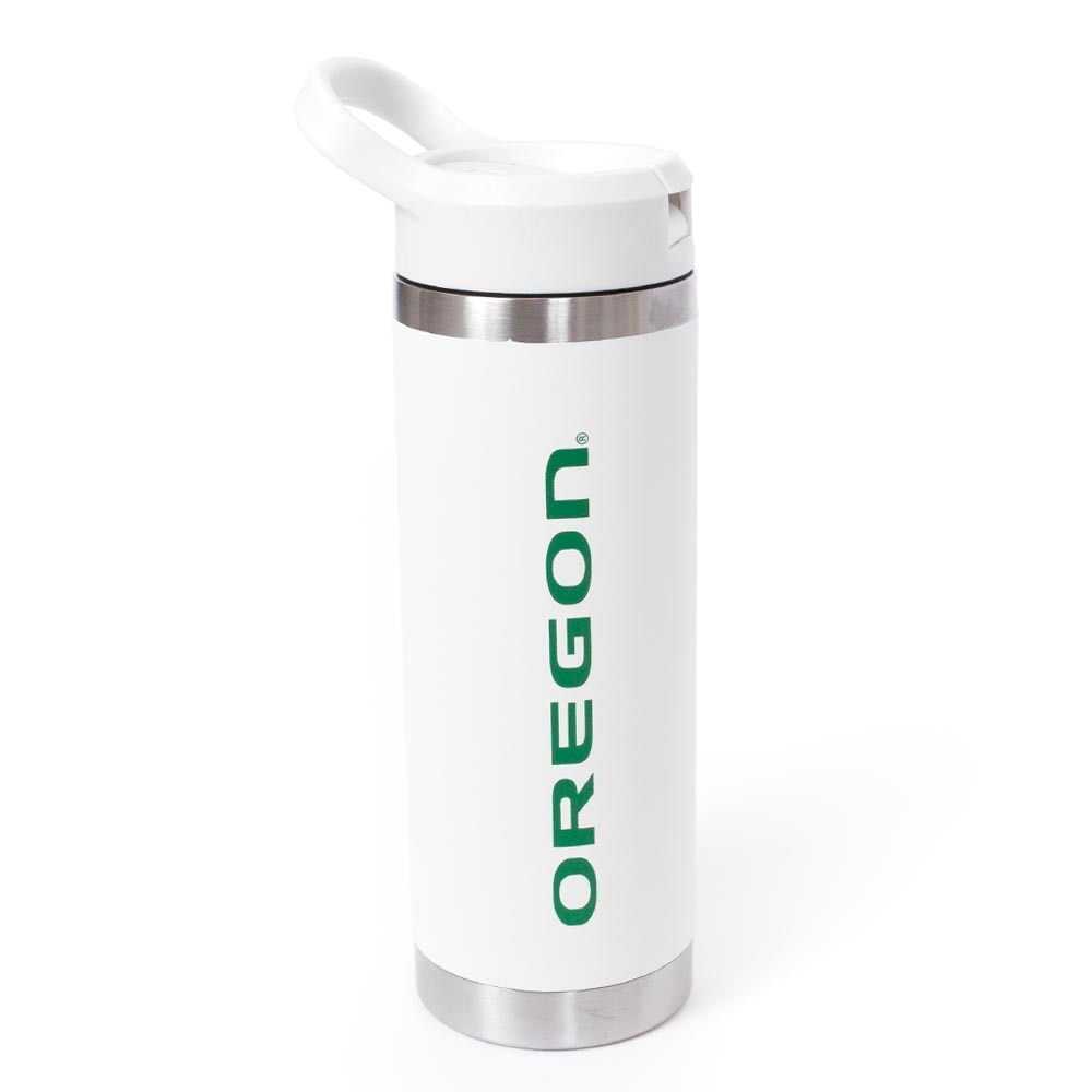 Oregon, RFSJ, Inc., White, Water Bottles, Metal, Home & Auto, 18 ounce, Trailblazer, Stainless Steel, 959078